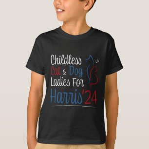 Cat Dog Lady Lady Shirt für Kamala Harris 2024