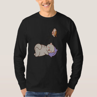 Cat Dreaming Sleeping T-Shirt