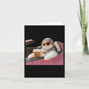 Cat Driving Meme Rage konsumiert mich Albernen Spa Karte