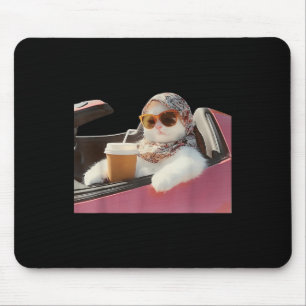 Cat Driving Meme Rage konsumiert mich Albernen Spa Mousepad