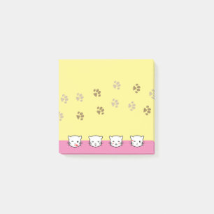 Cat Emoji Art 2 Post-it Klebezettel