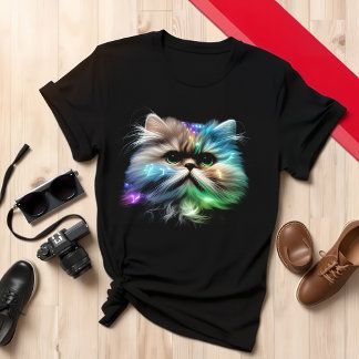 Cat Enthusiasten Apparel Colorful Cat Lover T-Shirt