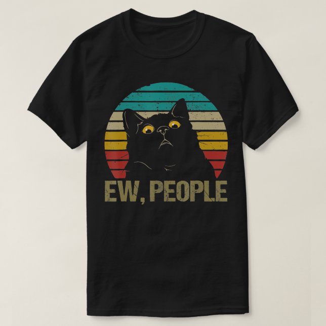 Cat Ew People T-Shirt (Design vorne)