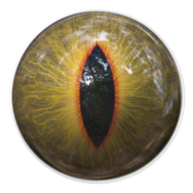 Cat Eye Keramikknauf (Vorderseite)