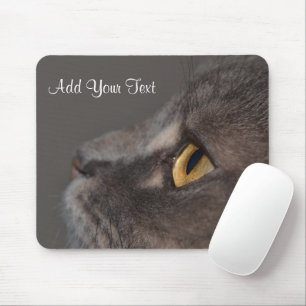 Cat Eye-Macro von Shirley Taylor Mousepad