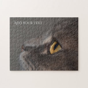 Cat Eye-Macro von Shirley Taylor Puzzle