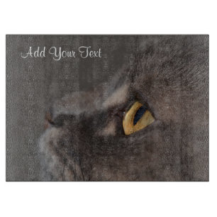 Cat Eye-Macro von Shirley Taylor Schneidebrett