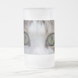 Cat Eyes Mattiert 16 oz Mattiert Glass Tasse
