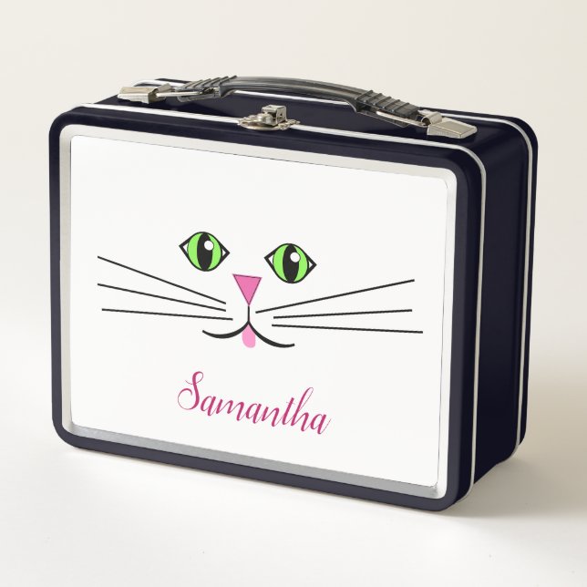 Cat Eyes Metal Lunchbox (Vorderseite)