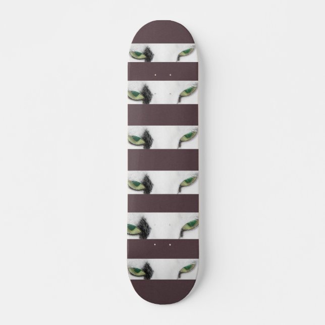 Cat Eyes Skateboard (Vorne)