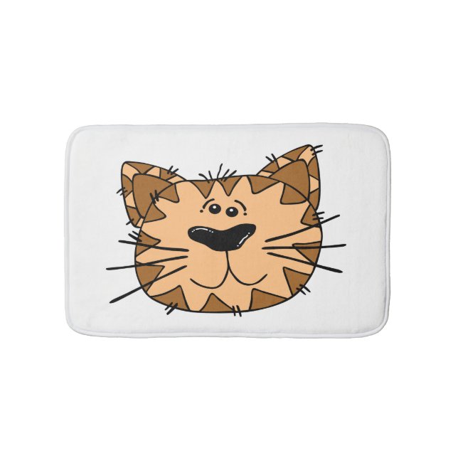Cat Face Badematte (Vorderseite)