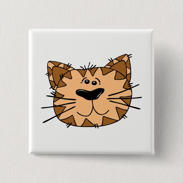 Cat Face Button (Vorderseite)