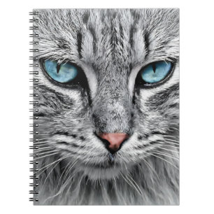 Cat Face Fraktal Design-10682 Notizblock