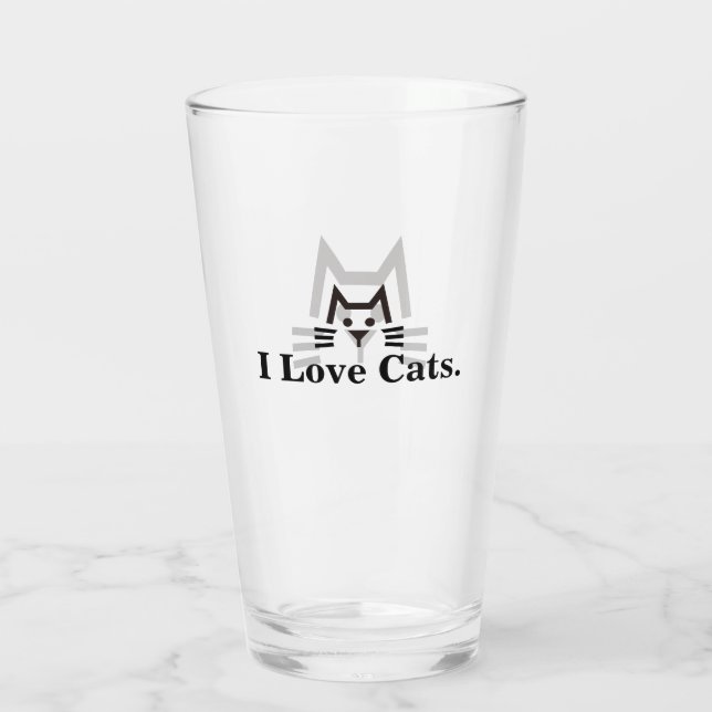 Cat-Face Glas (Rückseite)