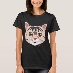 Cat Face Meowdy Niedlich Kitten Cat Meme 2 T-Shirt