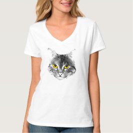Cat Face T-Shirt