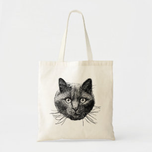 Cat Face Tragetasche