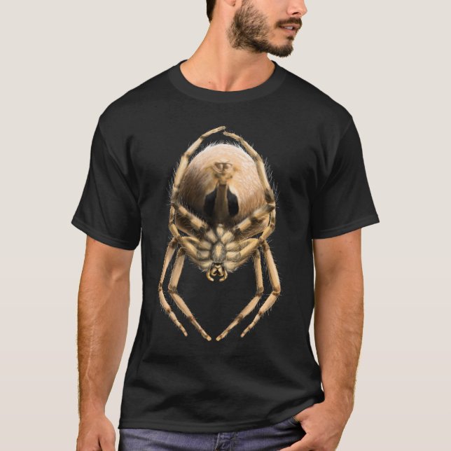 Cat-Faced Orb Weaver Spider T-shirt (Vorderseite)