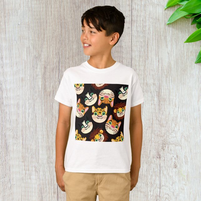 Cat Faces T-Shirt (Von Creator hochgeladen)