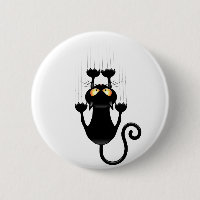 Cat Falldown lustige Zeichentrickfigur
