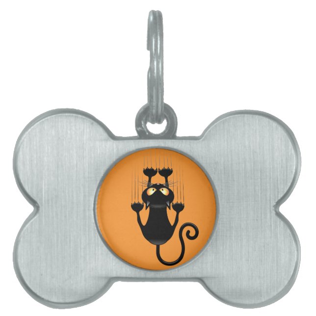 Cat Falldown lustige Zeichentrickfigur Tiermarke (Vorderseite)