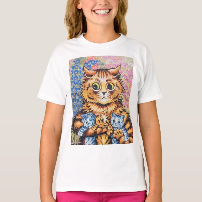 Cat Family | Louis Wain | T-Shirt (Vorderseite)