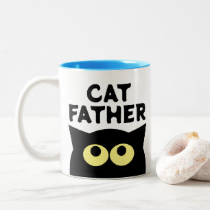 Cat Father lustiges Kaffeegenuss Tasse für Haustie