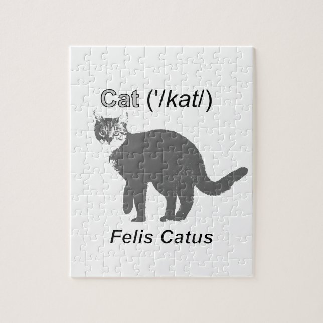 Cat Felis Catus Puzzle (Vertikal)