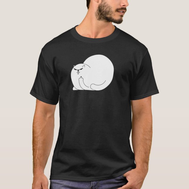 Cat Finger Cat Drehend Pullover (Vorderseite)