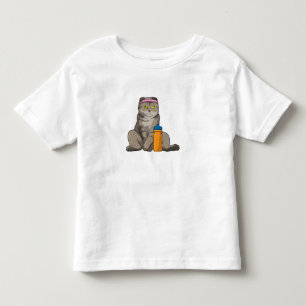 Cat Fitness Drinking Mug Kleinkind T-shirt