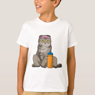 Cat Fitness Drinking Mug T-Shirt