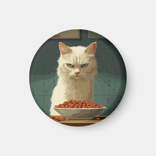 Cat Food Strike Magnet (Vorne)