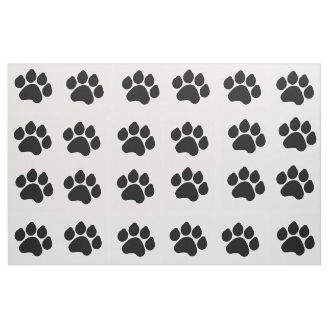 cat footprint stoff (Yard (91,4 cm))