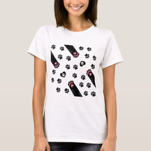 Cat Footprint T-Shirt