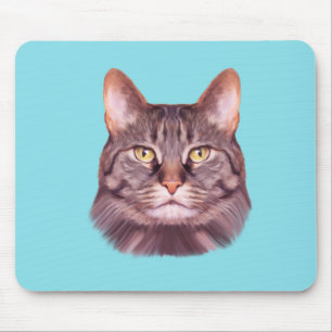 Cat Foto Portrait Mousepad