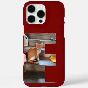 Cat Foto und Name , F, Custom Case-Mate iPhone 16 Pro Max Hülle