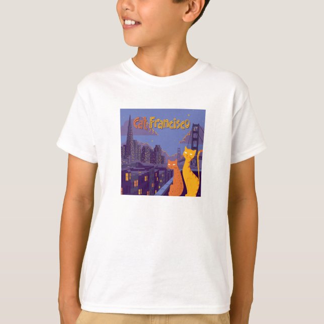 Cat Francisco T-Shirt (Vorderseite)