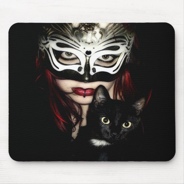 Cat-FRAU Mousepad (Vorne)