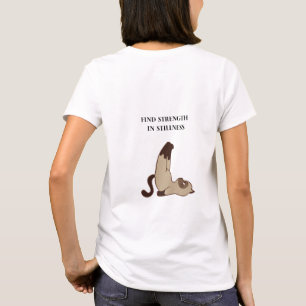 CAT Friedlich Warrior Yoga T-Shirt