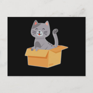 Cat Funny Design Katzen Niedlich Paw Pet Tiergesch Postkarte