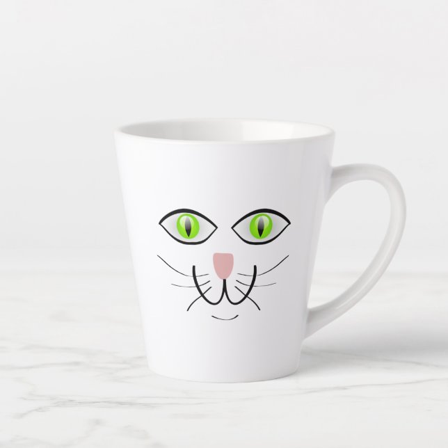 Cat Funny Face Cartoon-29034 Milchtasse (Rechts)