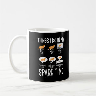 Cat Funny Lady Kitten Spaß Cat Lover Kaffeetasse