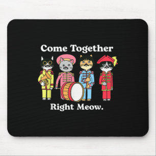 Cat Funny Noble Cat kommt gleich zusammen Mousepad