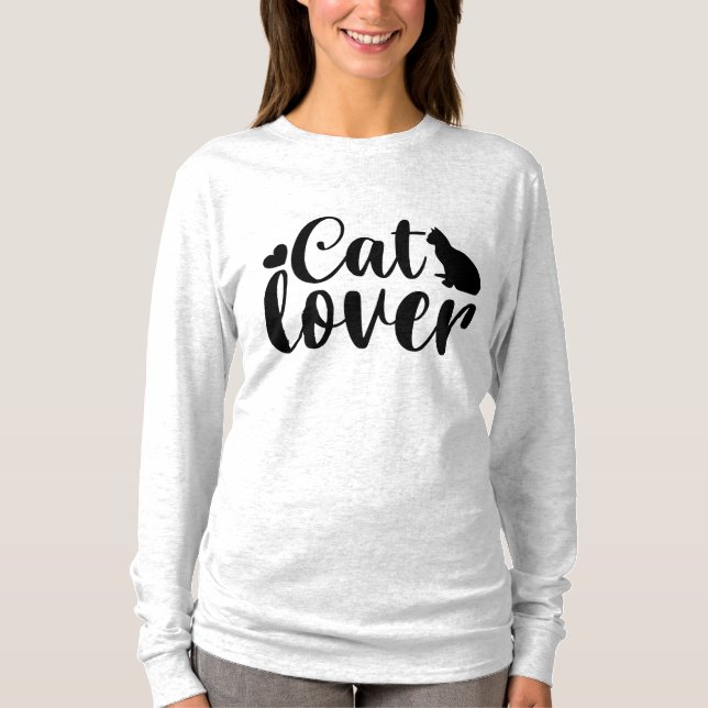 Cat Funny Quotes T-Shirt (Vorderseite)