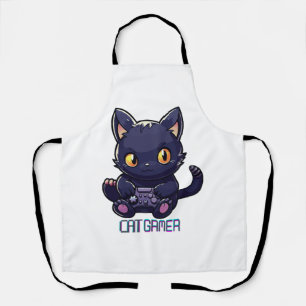 Cat Gamer Schürze