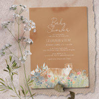 Cat Garden | Burnt Orange | Neutrale Babydusche