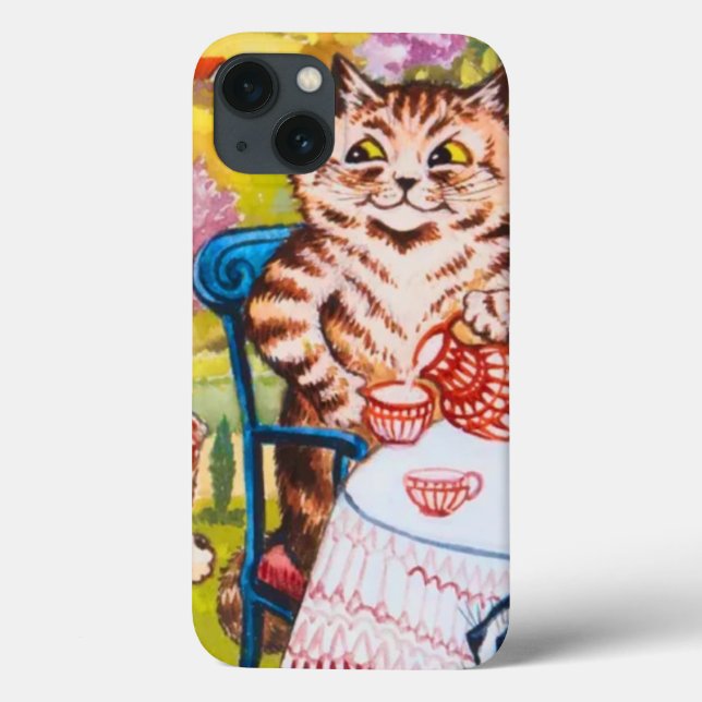 Cat Garden Party Case-Mate iPhone Hülle (Rückseite)
