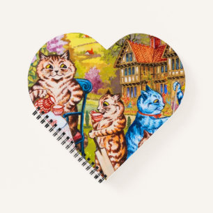 Cat Garden Party Notizbuch