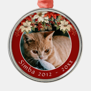 Cat-Gedenkschmuck Ornament Aus Metall
