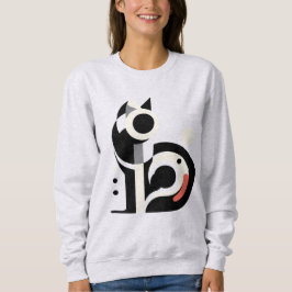 CAT geometrisch - Sweatshirt